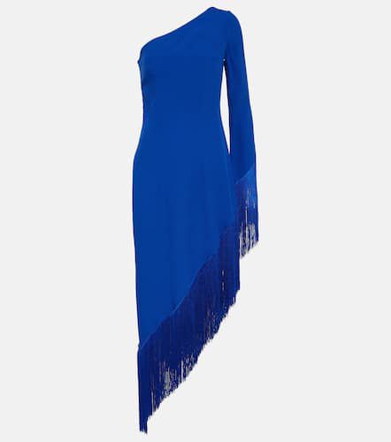 Aventador fringed one-shoulder midi dress - Taller Marmo - Modalova