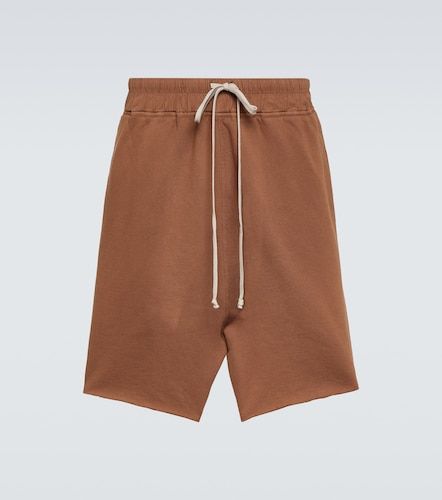 Shorts de jersey de algodón - Rick Owens - Modalova