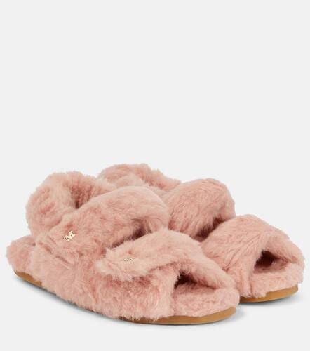 Max Mara Sandya shearling sandals - Max Mara - Modalova