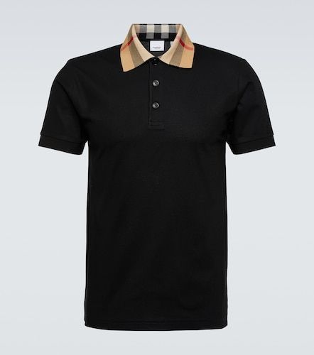 Polo de algodón a cuadros - Burberry - Modalova