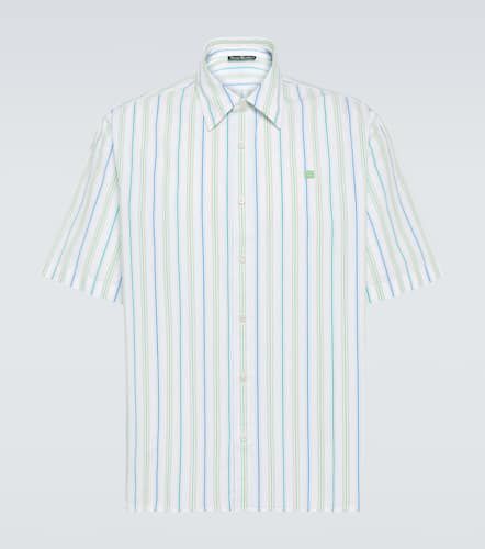 Striped cotton bowling shirt - Acne Studios - Modalova