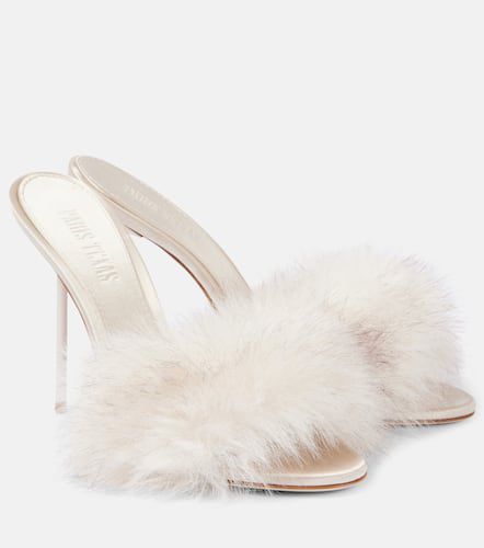 Lidia 105 faux fur mules - Paris Texas - Modalova