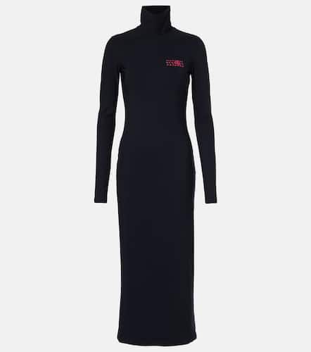 Knitted turtleneck midi dress - MM6 Maison Margiela - Modalova