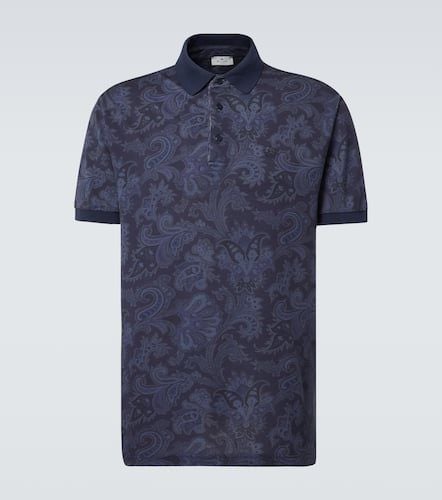 Etro Paisley cotton polo shirt - Etro - Modalova