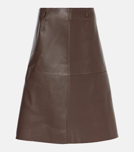 Toteme Leather midi skirt - Toteme - Modalova