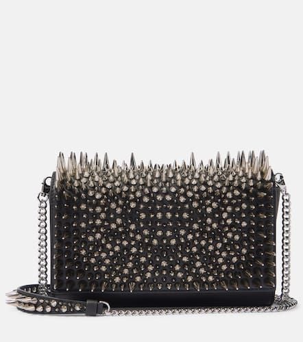 Paloma spiked leather clutch - Christian Louboutin - Modalova