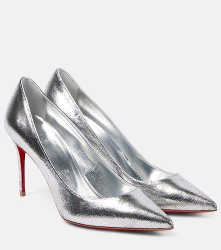 Kate 85 metallic leather pumps - Christian Louboutin - Modalova