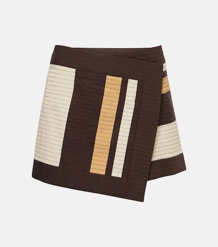 Savanna striped cotton wrap skirt - SIR - Modalova