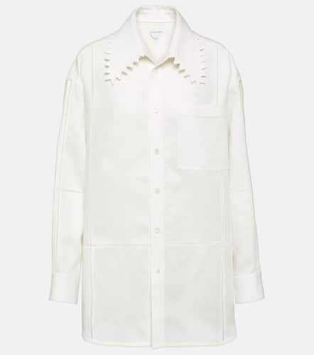 Oversized linen shirt - Bottega Veneta - Modalova