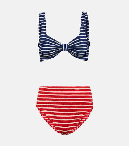 Hunza G Judy striped bikini - Hunza G - Modalova