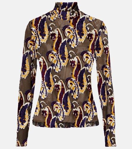 Etro Paisley semi-sheer top - Etro - Modalova