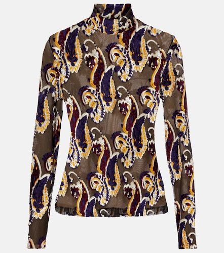 Top semitransparente con paisley - Etro - Modalova