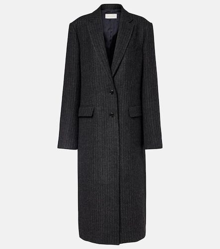 Abrigo de lana a rayas - Dries Van Noten - Modalova