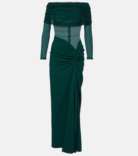 Maxikleid Sonora aus Seide mit Tüll - Christopher Esber - Modalova