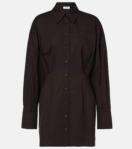 The Attico Cotton-blend shirt dress - The Attico - Modalova