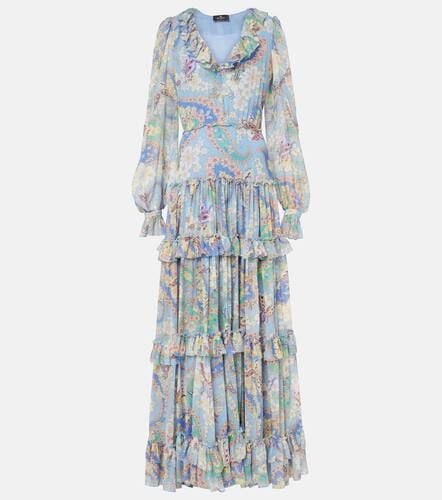 Etro Floral silk gown - Etro - Modalova