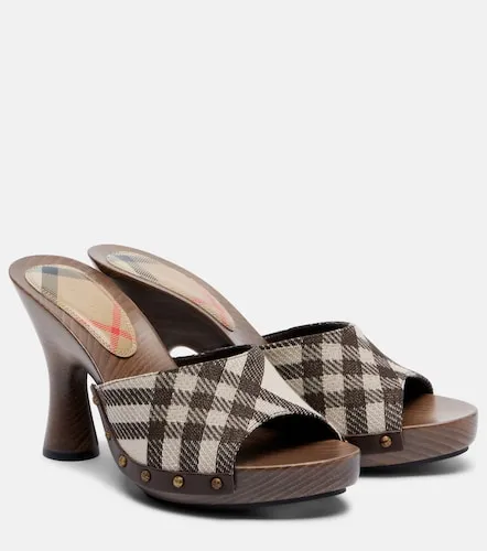 Burberry Pantoletten Burberry Check - Burberry - Modalova