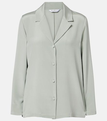 Camicia Aedo in raso di misto seta - Max Mara - Modalova
