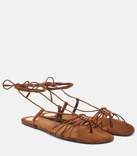 Babylone suede sandals - Saint Laurent - Modalova