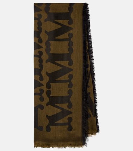Sciarpa Monogram in lana e seta jacquard - Max Mara - Modalova