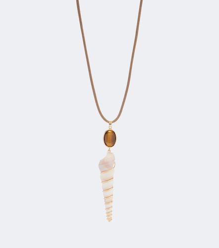 Collana Finley con perle e conchiglie - Jennifer Behr - Modalova