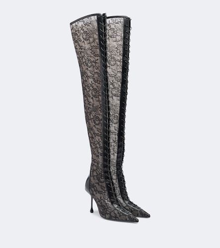 Botas mosqueteras Scarlett de encaje - Jimmy Choo - Modalova