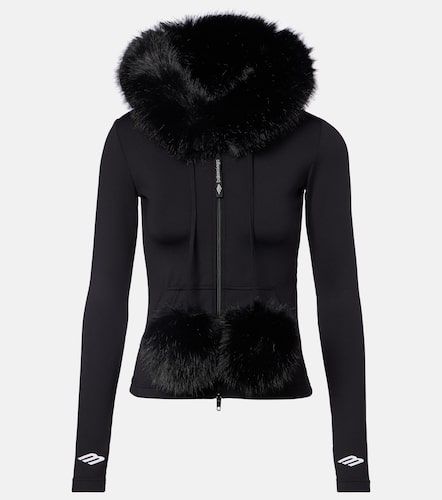 Felpa con cappuccio e zip - Balenciaga - Modalova