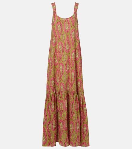 Vestido largo de algodón estampado - Etro - Modalova