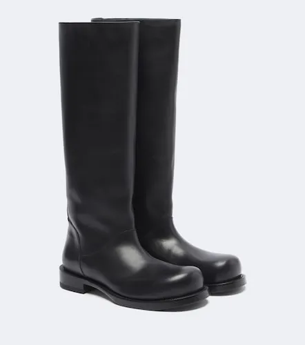 Defender leather over-the-knee boots - Christen - Modalova