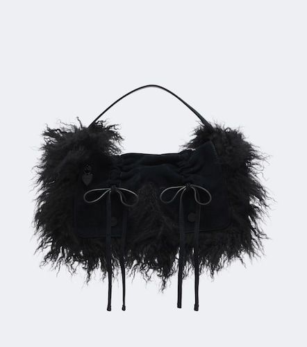 Multipocket suede shoulder bag - Acne Studios - Modalova