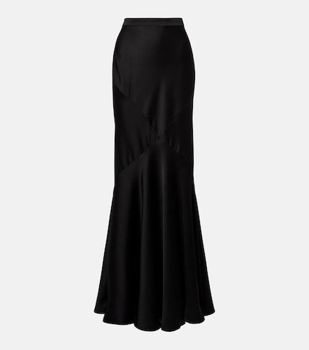 Gonna lunga Acerbo in satin - Max Mara - Modalova