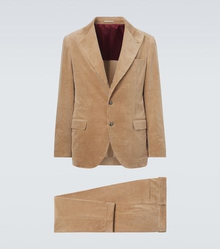 Traje de pana de algodón y cachemir - Brunello Cucinelli - Modalova