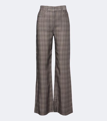 Acne Studios Checked wide-leg pants - Acne Studios - Modalova