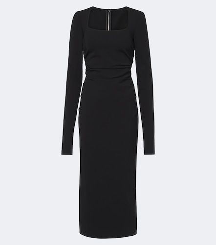 Ruched jersey midi dress - Dolce&Gabbana - Modalova