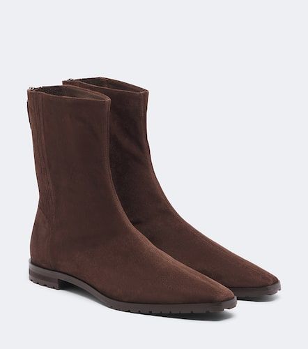 Saint Honore suede ankle boots - Aquazzura - Modalova