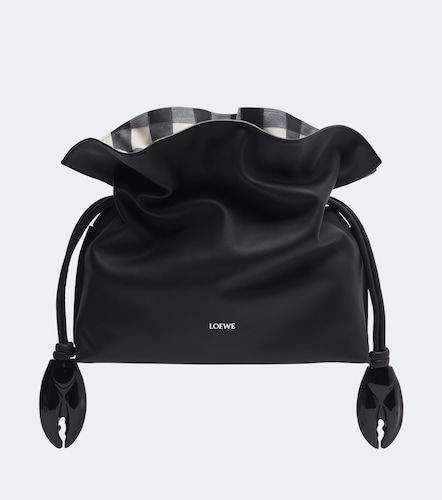 X Cosima von Bonin Flamenco Medium leather clutch - Loewe - Modalova