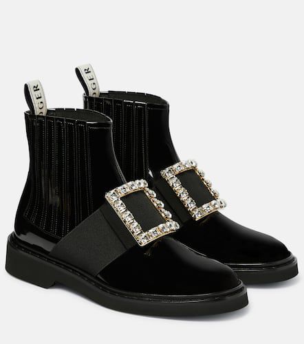 Viv' Rangers patent leather ankle boots - Roger Vivier - Modalova