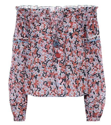 Blusa Clara de algodón floral - Poupette St Barth - Modalova