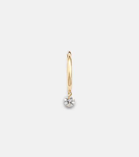 PersÃ©e 18kt yellow gold and diamond single earring - Persee - Modalova