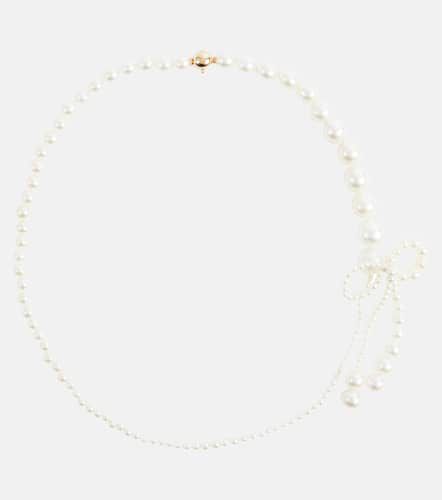 Peggy Rosette pearl necklace - Sophie Bille Brahe - Modalova