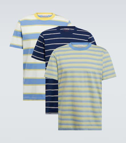 Set di 3 T-shirt girocollo in cotone - Marni - Modalova