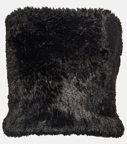 Faux shearling bandeau top - JW Anderson - Modalova