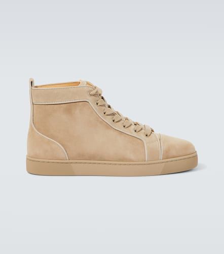 Louis suede high-top sneakers - Christian Louboutin - Modalova