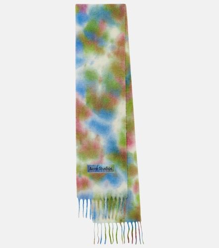 Alpaca, wool, and mohair-blend scarf - Acne Studios - Modalova