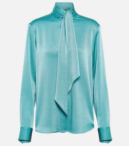 Alex Perry Fallon satin shirt - Alex Perry - Modalova