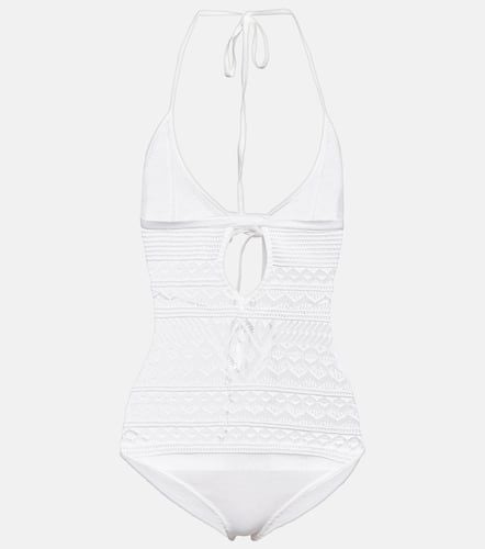 Crochet cotton-blend bodysuit - Isabel Marant - Modalova