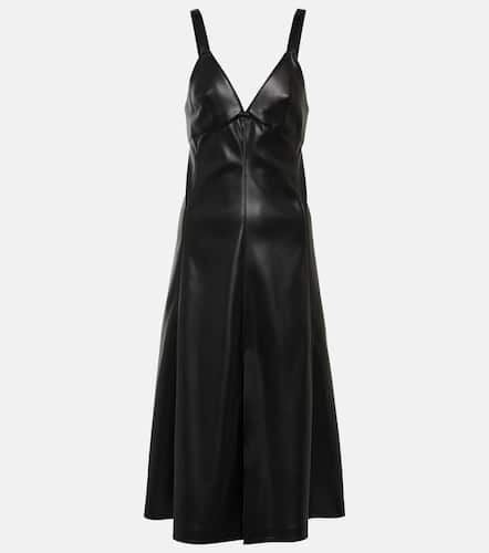 Faux leather slip dress - Stella McCartney - Modalova