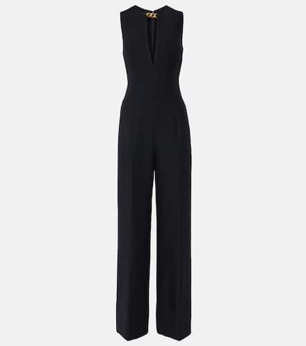 Chain-detail wool and silk jumpsuit - Stella McCartney - Modalova