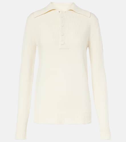 Wool and cashmere polo sweater - Plan C - Modalova