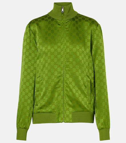 Gucci GG satin jacquard jacket - Gucci - Modalova